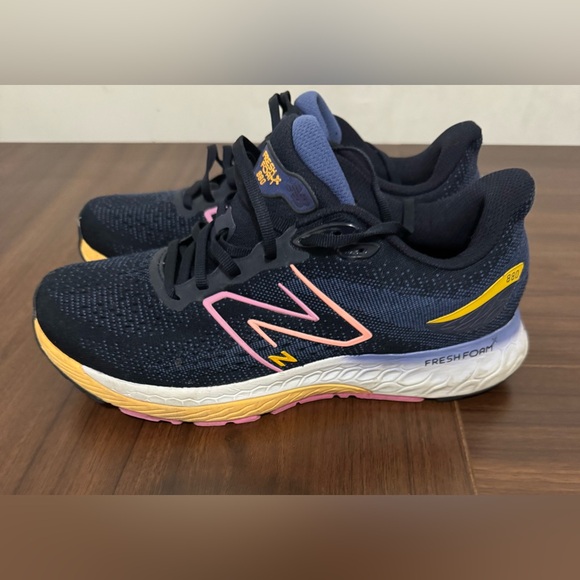 New Balance Fresh Foam X 880v12 Womens Size 10.5 Blue Pink Running Sneakers